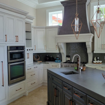 Transitional Kitchen Remodel Done with Cabinet Refacing