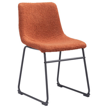 Smart Dining Chair, Set of 2 Burnt Orange