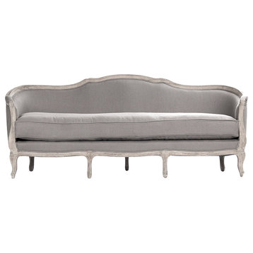 Maison Sofa, Gray Linen