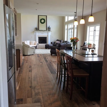 LaGrange, KY Residence Antique Oak Classic Mix Flooring