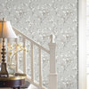 NUS4301 Mirei Peel & Stick Wallpaper in Grey White