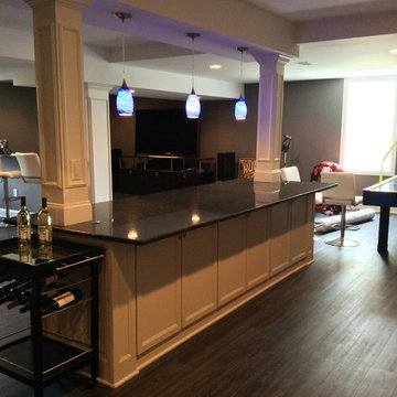 Island Lakes Finished Basement ProjectBasement ideas xBasement Photos xbasemen