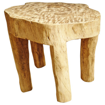 Rustic Naga Four Leg Wood Table 7