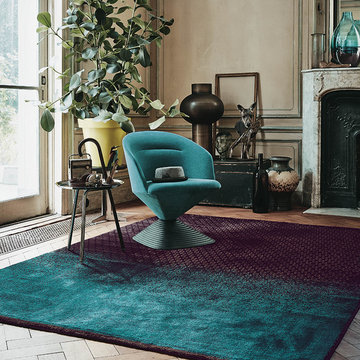 Dipgeo Rugs in Rust