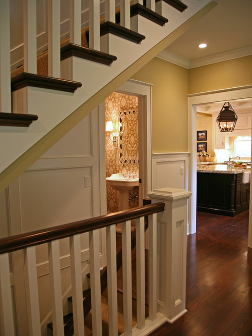 Open Stair To Basement Home Design Ideas, Renovations & Photos