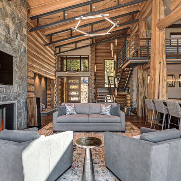 Breckenridge Contemporary Log Cabin