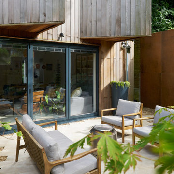 Contemporary courtyard