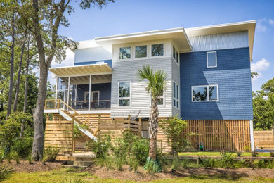 Contemporary exterior home idea in Other