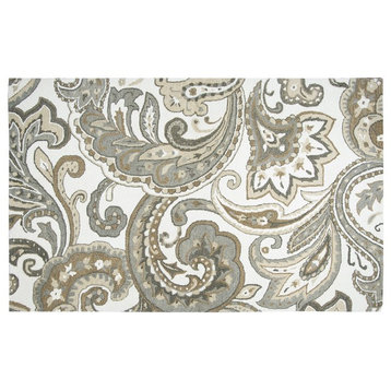Rizzy Home Suffolk SK326A Beige Paisley Area Rug, Rectangular 10' x 13'