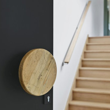 Entry Door with Recycled Timber Handle