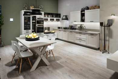 Esempio di una cucina minimalista