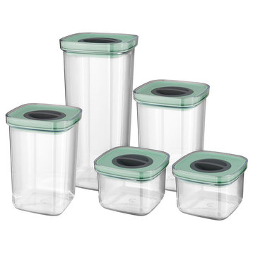 Leo Smart Seal Food Container Set (5x), Green