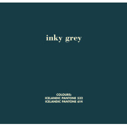 Grey Colours in the Work of William Morris (inky grey) by Birgir Andresson - Artwork