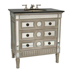 Mirrored Bathroom Vanities - Bathroom Vanities And Sink Consoles