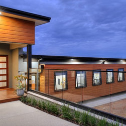 Wagga Wagga, NSW | DecoClad &lsquo;Shadowline&rsquo; in DecoWood &lsquo;Casuarina&rsquo; - Wall Cladding & Stone Veneer