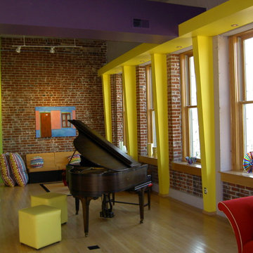 Colorful Loft Condominum
