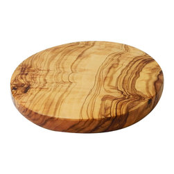 Le Souk Olivique - Olivique Round Cutting Board, Small - Cutting Boards