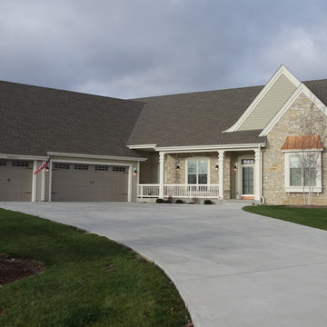 Stone and Painted Wood Exteriors