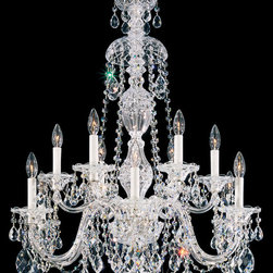 Schonbek 2997 Sterling 29 Inch Chandelier - Chandeliers