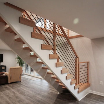 Project #99 | Modern Winder Staircase