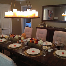 Thanksgiving Table scapes