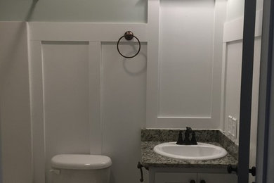 Bathroom - farmhouse bathroom idea in Other