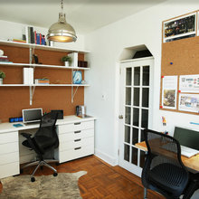 desk / office area