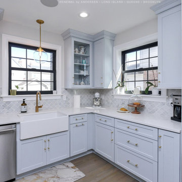 New Windows in Spectacular Kitchen - Renewal by Andersen Queens, Brooklyn and Lo