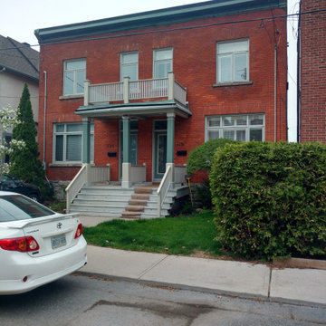 Turn of the century duplex renovation Restoration