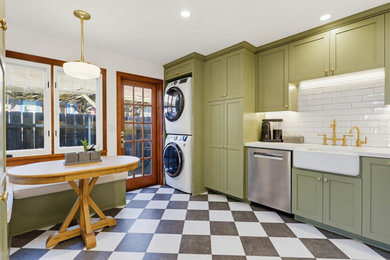 Inspiration for a craftsman kitchen remodel in San Diego