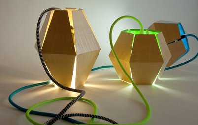 Luz de papel: Lámparas de origami para dar calidez en casa