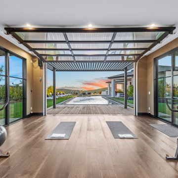 Large Custom Home  - Built by Dane Coyle; Doors/Windows/Interiors by ASD