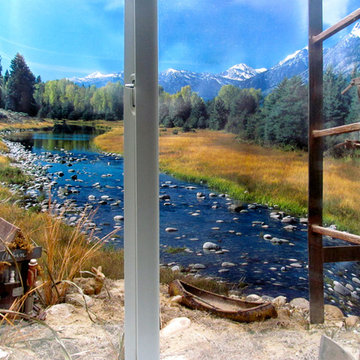 River Window Well Scene