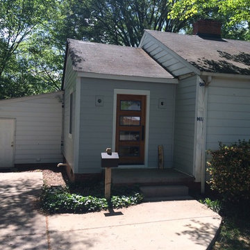 Charlotte HardiePlank Siding in Plaza Midwood by Belk Builders