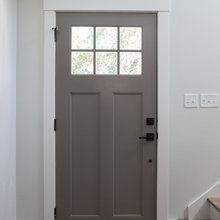 grey doors