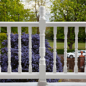 Re created Queen Anne Balustrade in Bedford Park