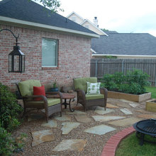 gravel patio