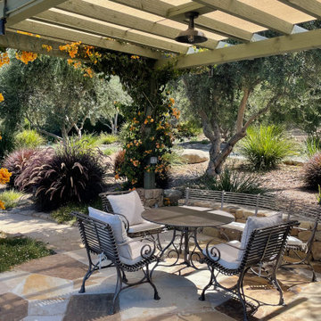 Mixed Mediterranean Ojai Home