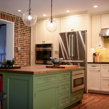 Historic Home Remodeled Kitchen