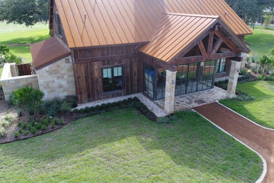 Minimalist exterior home photo in Other