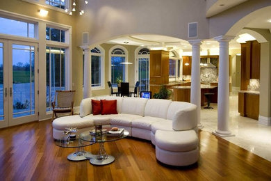 Family room - family room idea in Denver