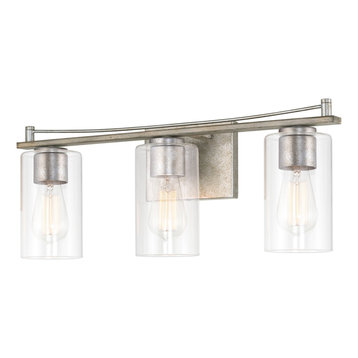 oak bathroom light bar