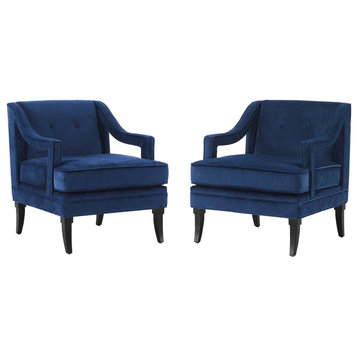 Concur Living Room Set Performance Velvet Set of 2