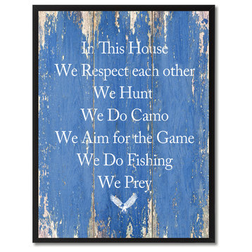 We Respect Each Other Inspirational, Canvas, Picture Frame, 28"X37"
