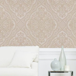 Century Classic - Lacey Damask Wallpaper G580701 - Wallpaper