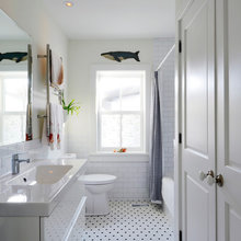 bathroom floor