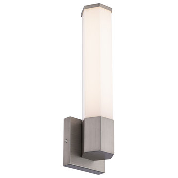 WAC Lighting WS-230116-CS Remi 16" Tall LED Wall Sconce - Brushed Nickel