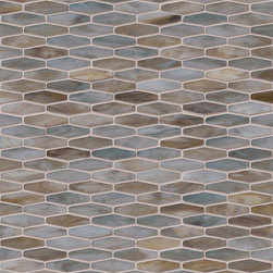 Mochachino Hexagon Pattern - Mosaic Tile