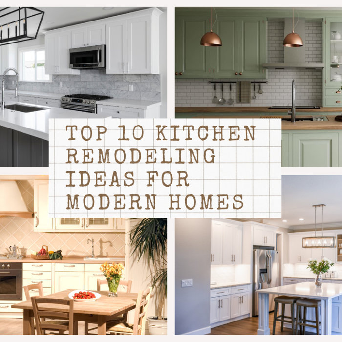 Top 10 Kitchen Remodeling Ideas for Modern Homes