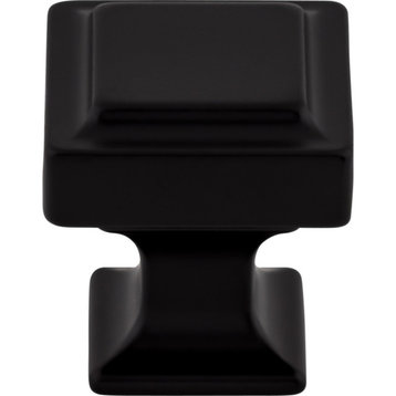Top Knobs - Ascendra Knob 1 1/8 Inch - Flat Black